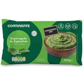Esparregado de Espinafres Continente