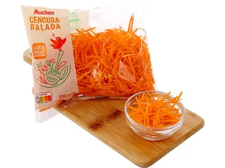Cenoura ralada Auchan 150 g
