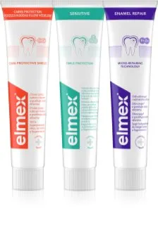 Elmex Mix Trio dentífrico 3x75 ml