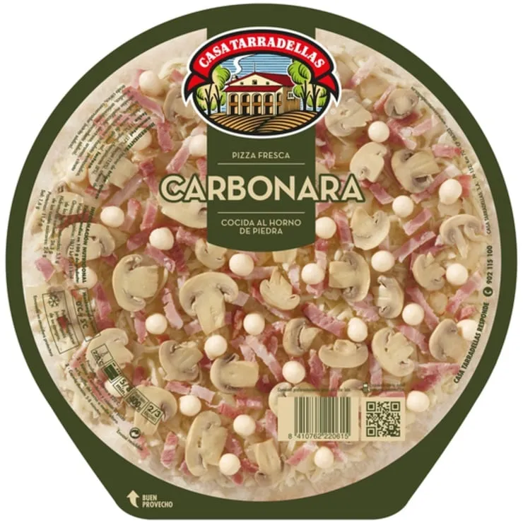 Pizza Tarradellas carbonara 400 g