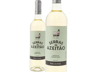 Vinho branco Serras DE Azeitão península setúbal 0,75 L