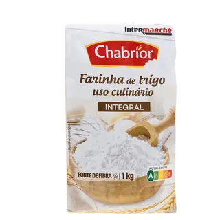 Farinha de Trigo Integral 1 kg Chabrior