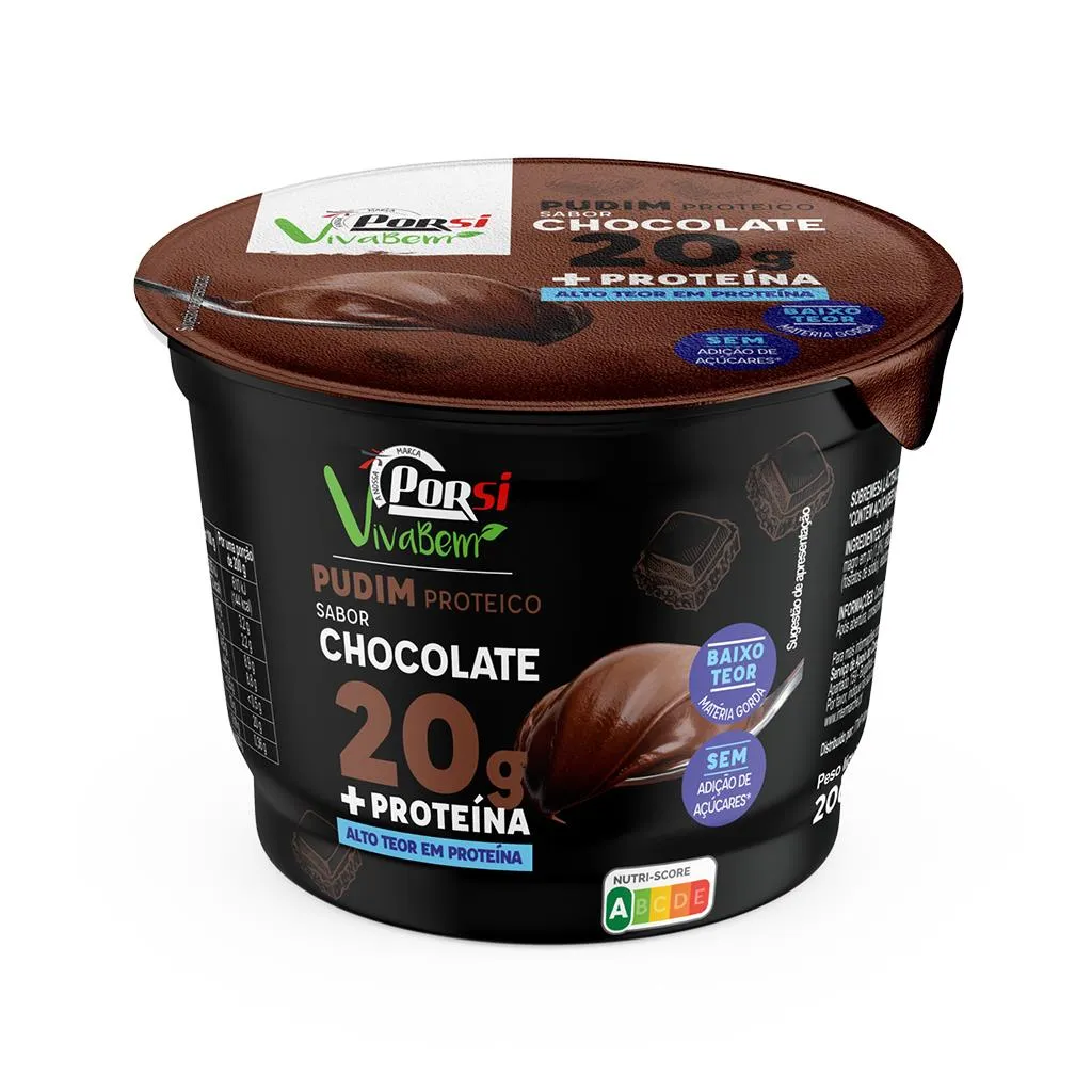 Pudim Proteico Chocolate 200g