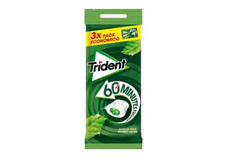 pastilhas sem açucar 3*22g TRIDENT