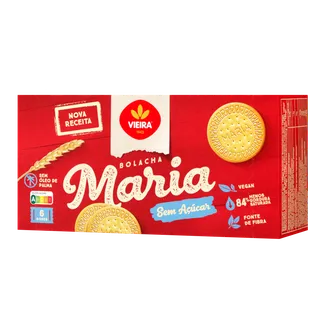 Bolacha Maria sem Açúcar Pack 6 Vieira