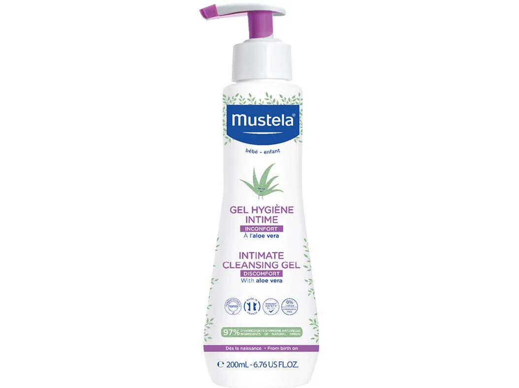 Gel Mustela higiene intíma bebé 200 ml