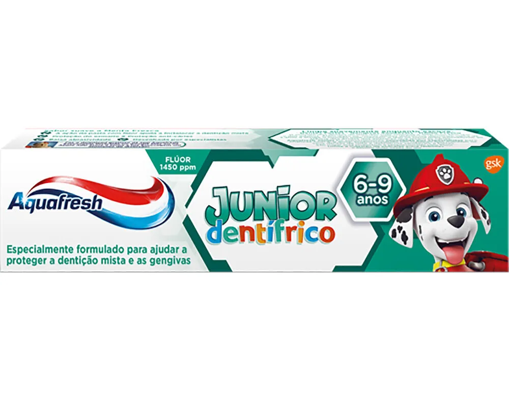Pasta de dentes criança junior Aquafresh 50 ml