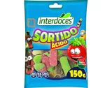 Gomas Interdoces sortido ácido 150 g