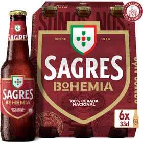 Cerveja com Álcool Bohemia Original Sagres Bohemia
