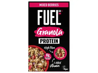 Granola FUEL protein frutos vermelhos 400 g