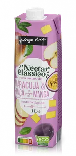 Néctar de Maracujá, Maçã e Manga Pingo Doce