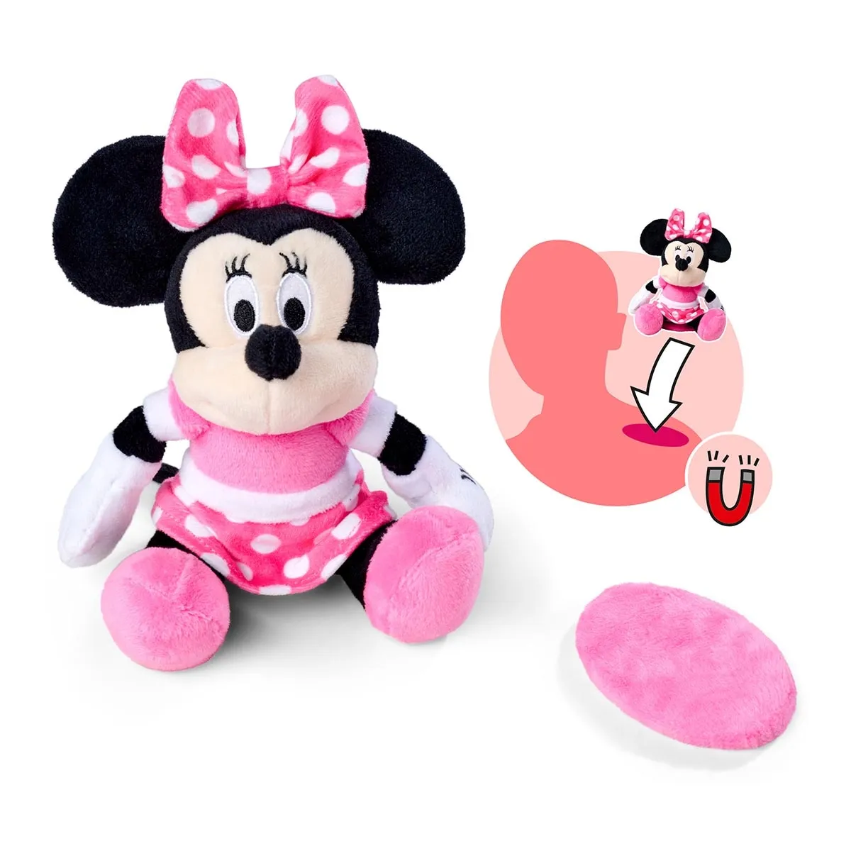 Peluche Minnie para Ombro 12 cm