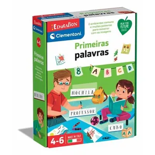 Clementoni - Primeiras Palavras ESTAMPARIA TEXTIL