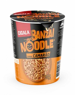 Noodles Banzai Sabor a Camarão Cigala