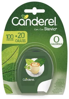 Adoçante com Stevia Doseador 120 pastilhas Canderel