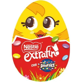 Ovo de Chocolate com Smarties embalagem 40 g - Nestlé