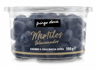 Mirtilos Selecionados Embalados Pingo Doce