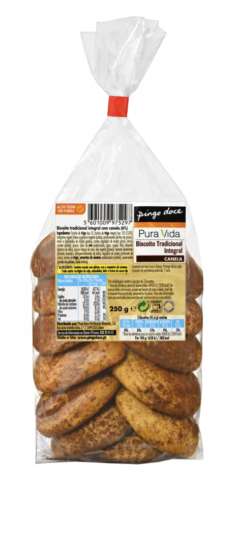 Biscoitos Integrais de Canela