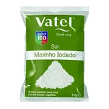 Sal Vatel Marinho Iodado 1Kg