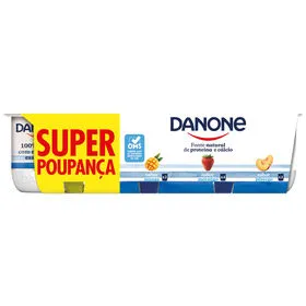Iogurte Aroma Morango, Manga e Pêssego Danone