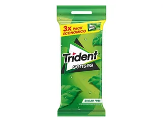 Pastilhas Trident elásticas senses spearmint 69 g