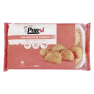 Mini Rissóis Camarão 300g PorSi