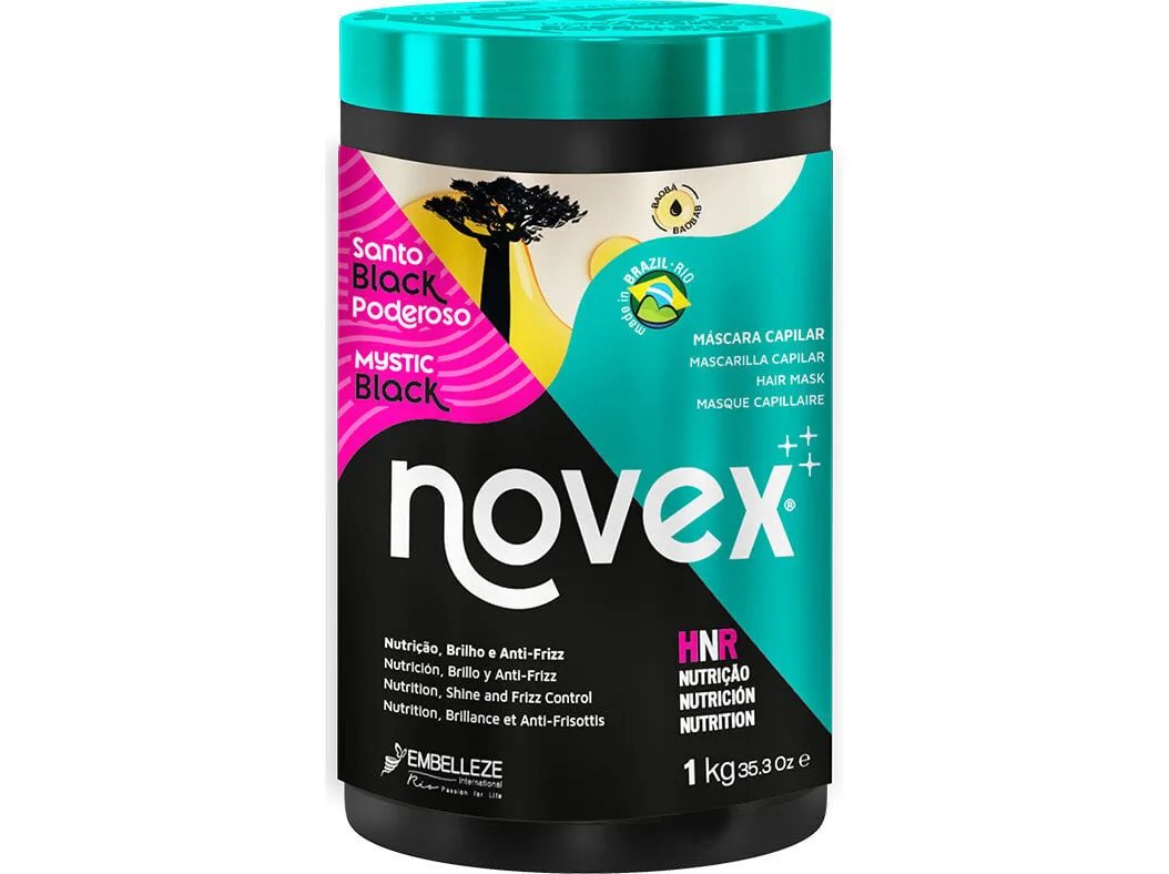 Máscara Novex santo black poderoso 1 kg