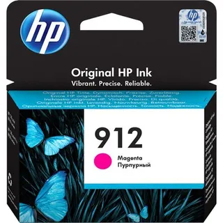 Tinteiro HP Original 912 - Magenta - 3YL78AE - Elegível para o HP Instant Ink