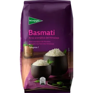 Arroz Basmati embalagem 1 kg - El Corte Inglés