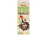 Bebida Auchan soja chocolate 1 L