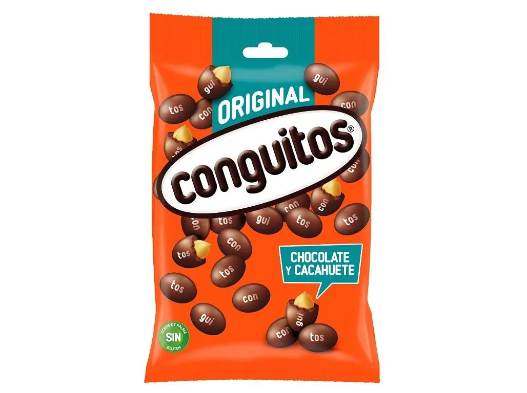 Amendoim lacasa Conguitos chocolate negro 80 g