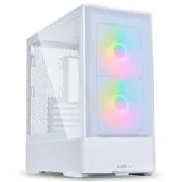Caixa ATX Lian Li Lancool 207 ARGB Vidro Temperado Branca LianLi