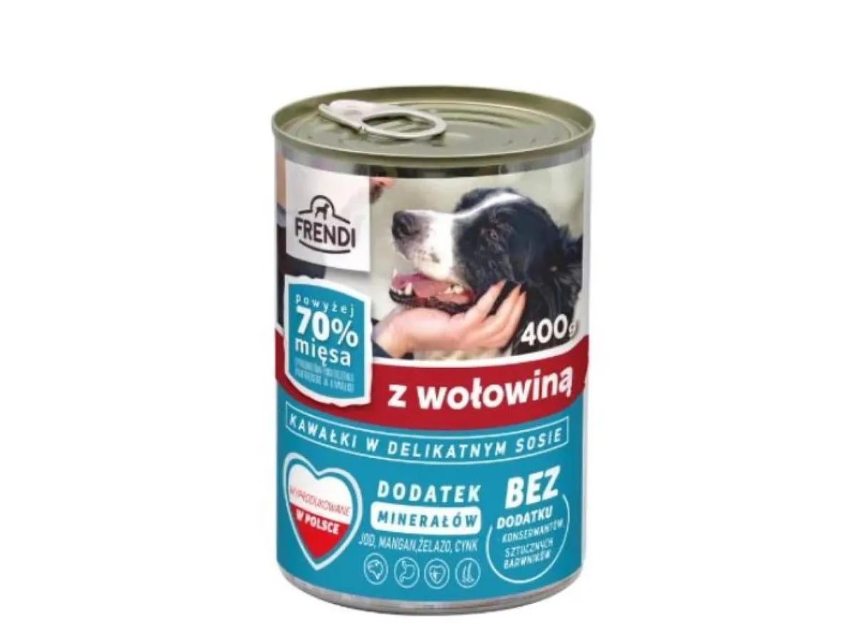 Comida húmida cão Frendi molho vaca 400 g