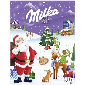 Calendário do Advento de Chocolate Milka