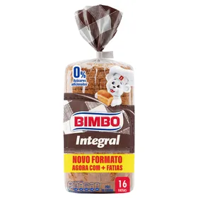 Pão de Forma Integral com Côdea Bimbo