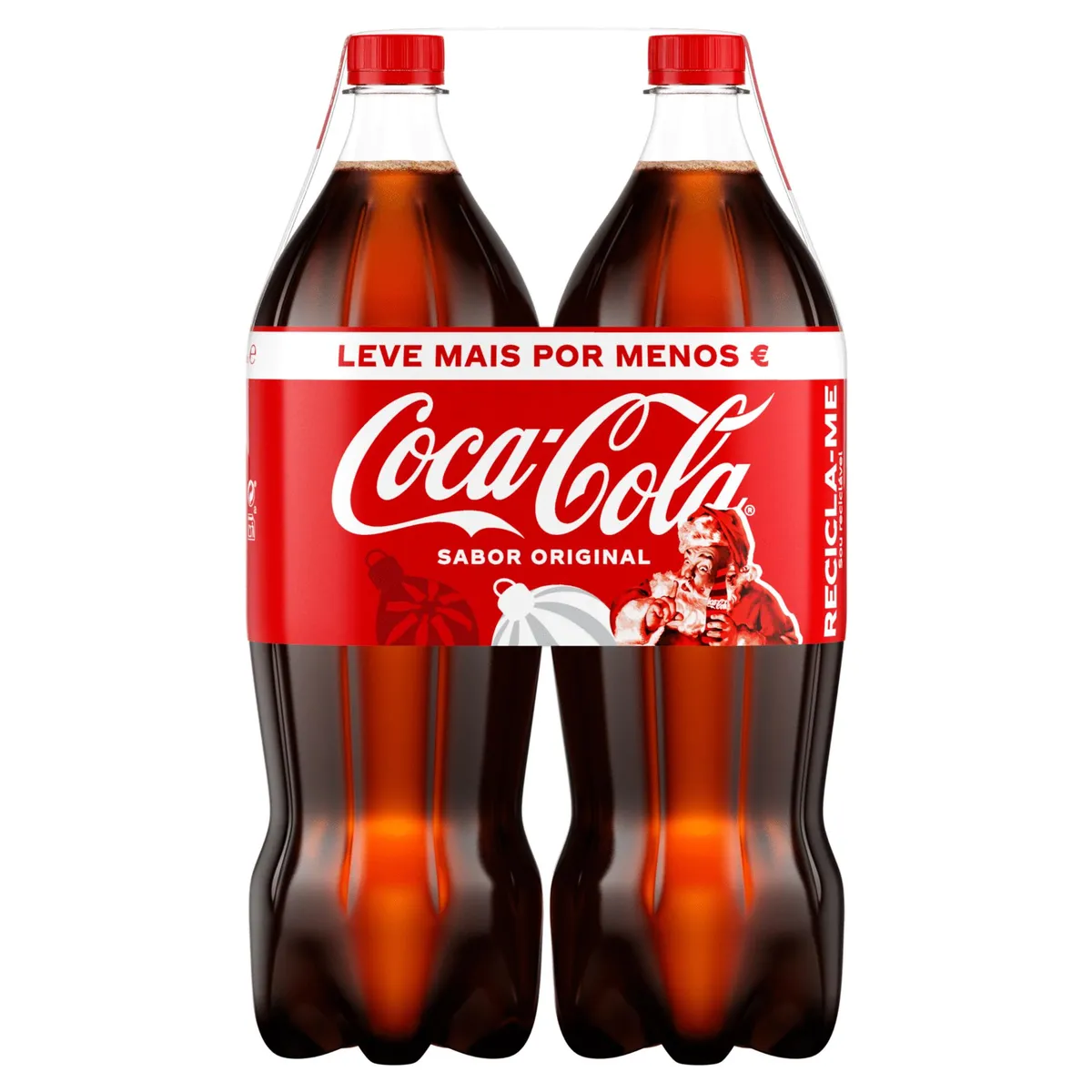 Refrigerante com Gás Cola, emb. 2 x 1,75 lt