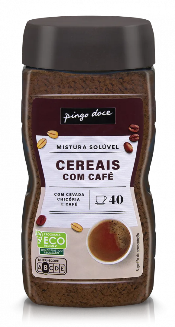 Bebida Solúvel de Cereais com Café