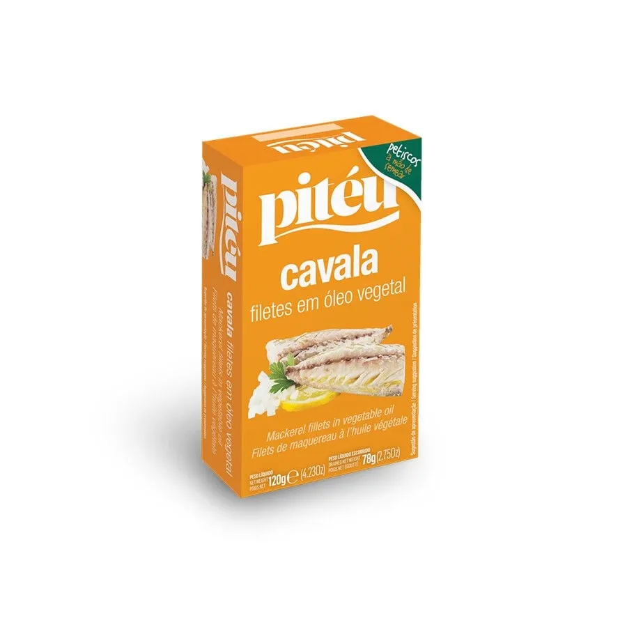 Filetes Cavala Óleo Vegetal