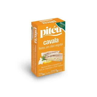 Filetes Cavala Óleo Vegetal Pitéu