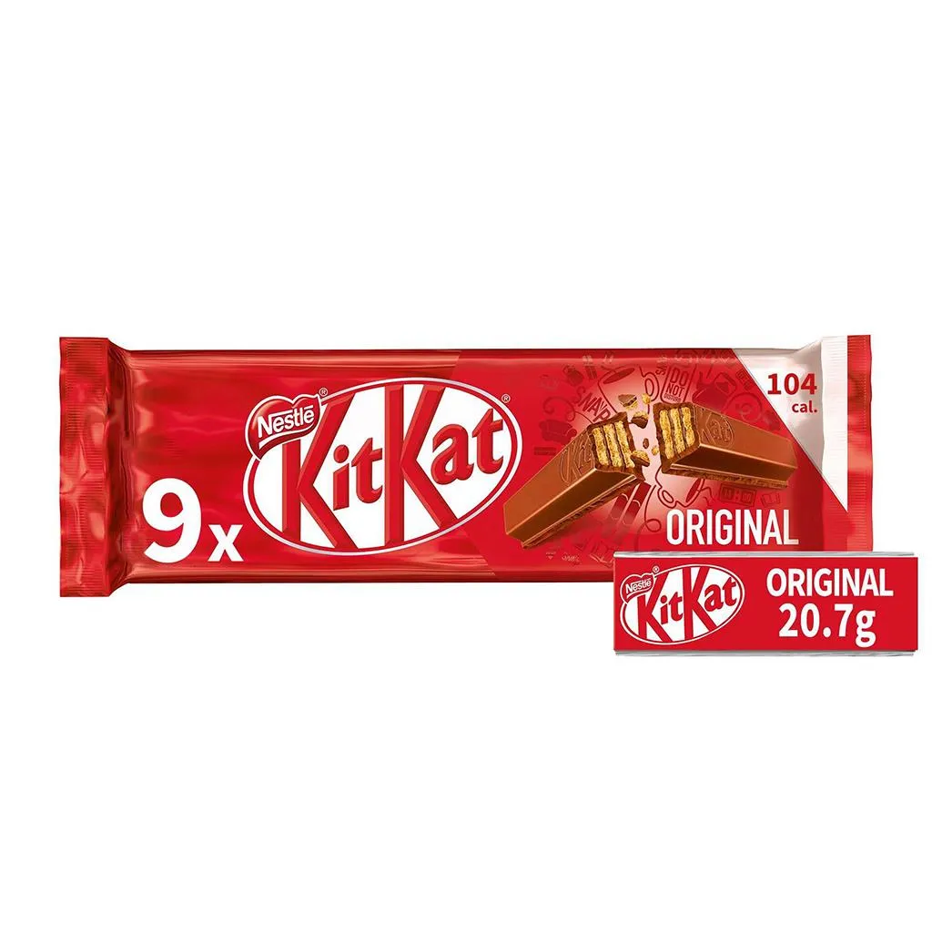 Snack Chocolate de Leite, 9x20,7 g