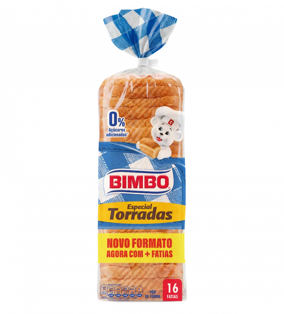 Pão de Forma Especial Torradas