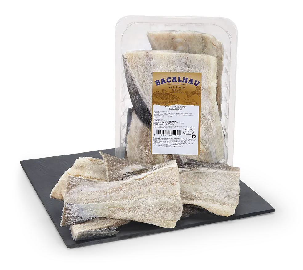 Rabos de Bacalhau Embalagem