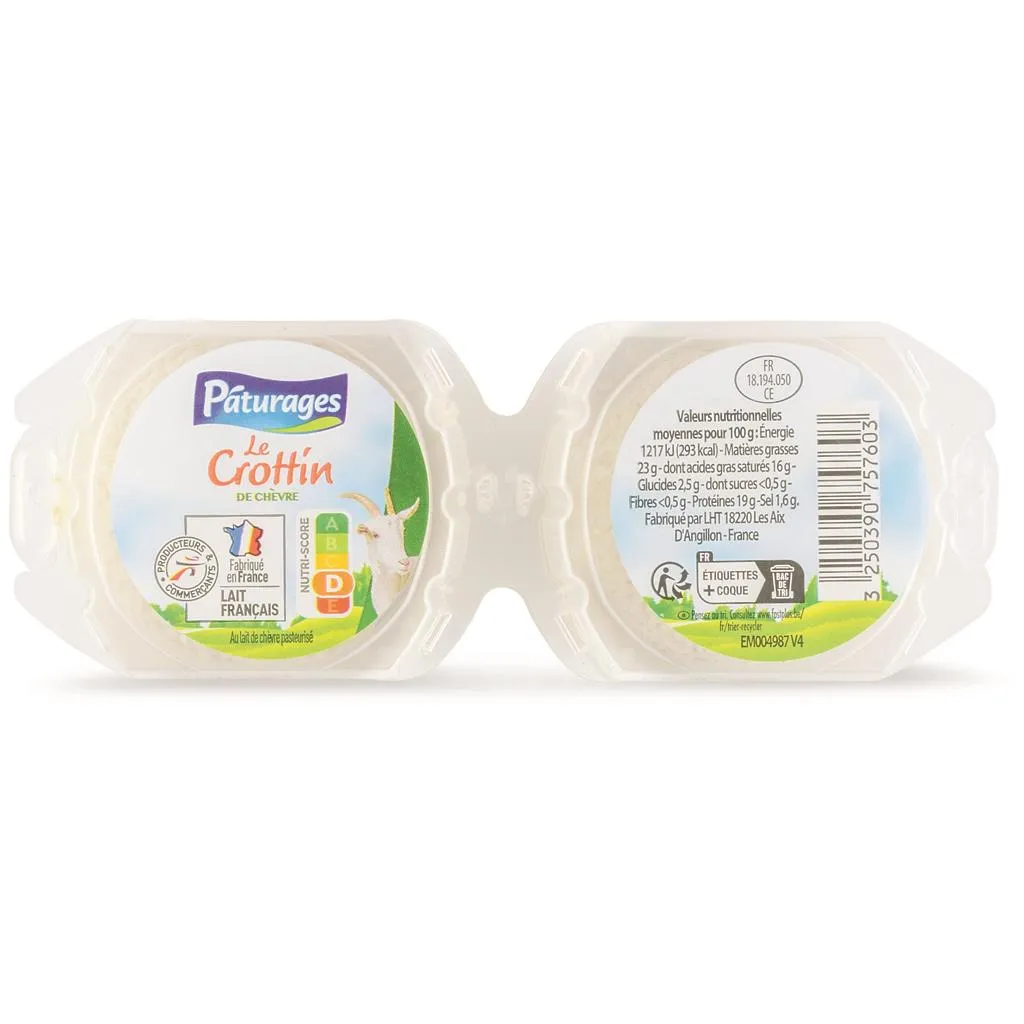 Queijo Crottin Chèvre 2x60g