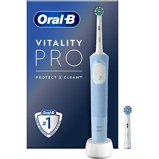 Escova de Dentes Elétrica Oral-B Vitality Pro Cross Action | Azul