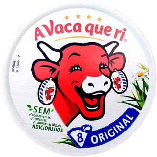 Queijo, 8 porções A Vaca Que Ri