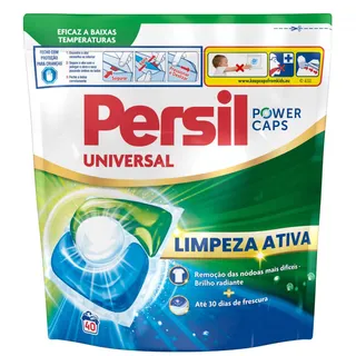 Cápsulas para Máquina da Roupa Universal Persil