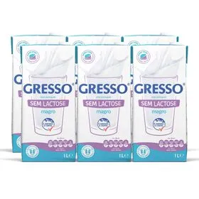Leite UHT Magro sem Lactose Gresso