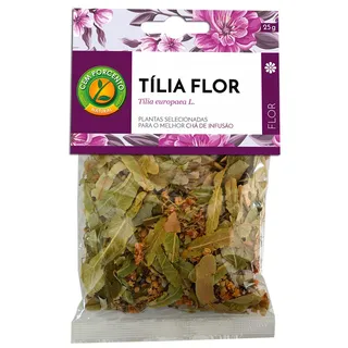 Chá tília planta, embalagem de 25g Cemporcento