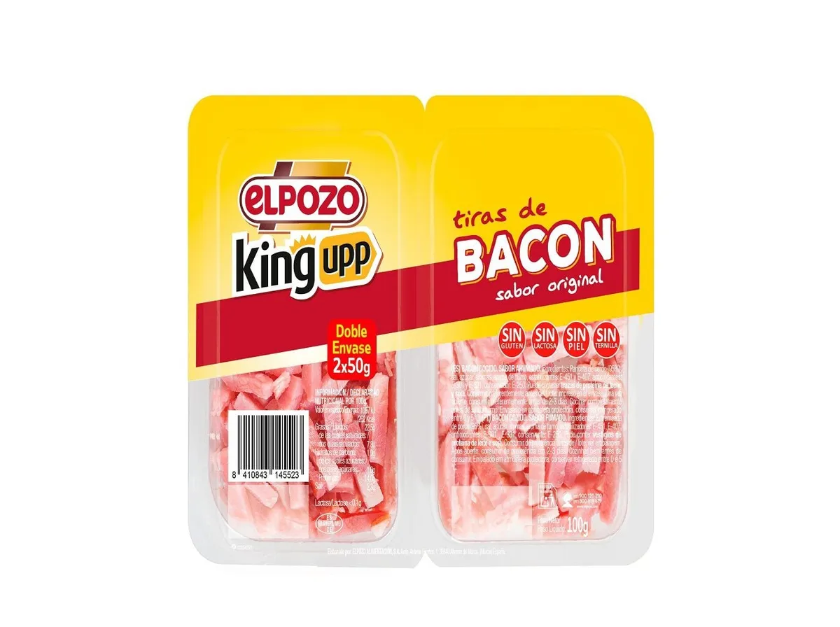 Bacon Elpozo tiras 2 x 50 g