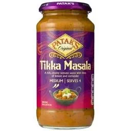 Molho tikka masala caril, emb. 450g Patak's